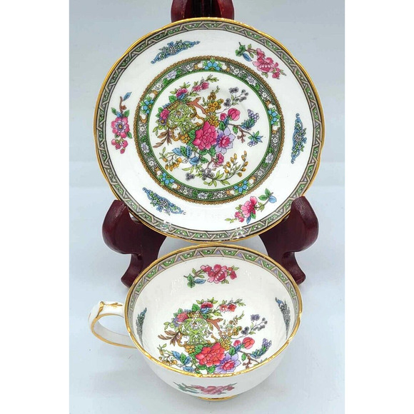 Paragon - Tree of Kashmir Pattern - Small Demitasse Espresso Cup, Saucer England - Picture 1 of 11